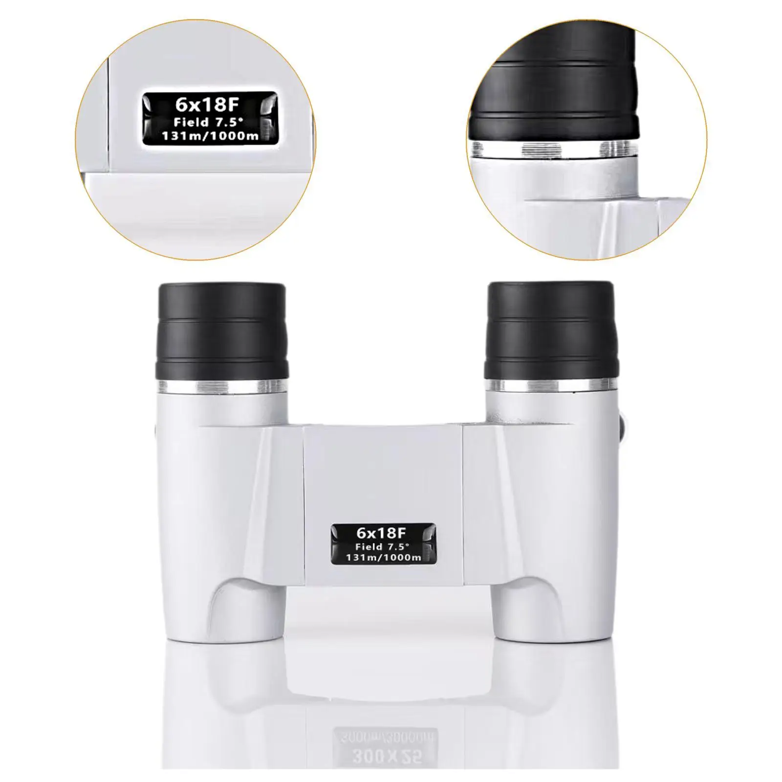 Pro-Grade High-Power Auto-Focus Mini Binoculars: Portable Precision for Adult Outdoor & Professional Use