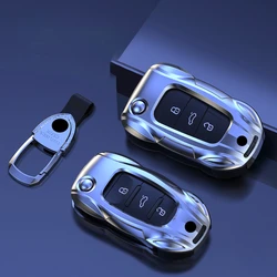 Metal Car Remote Key Cover Case Holder Protector shell Fob For VW Volkswagen T-ROC Golf 7 Polo Tiguan T-Cross Jetta EOS Beetle