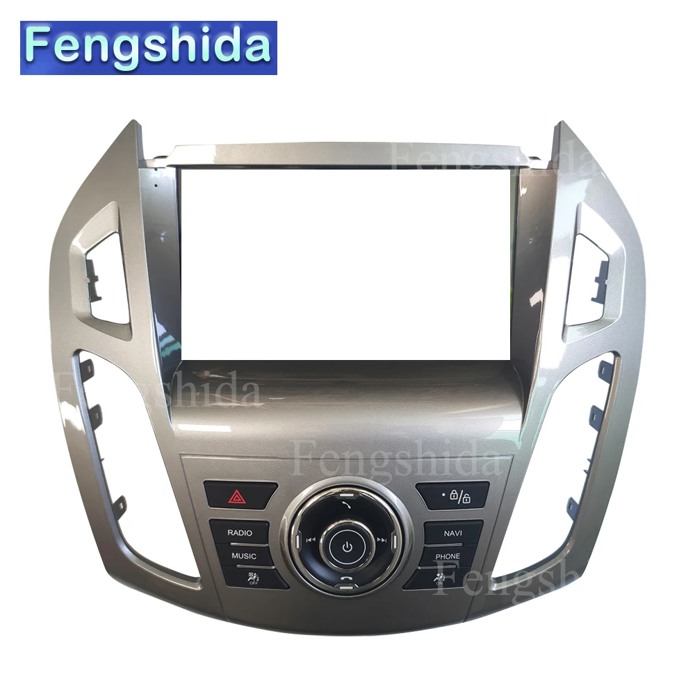 Car Frame Fascia Adapter Android Radio Dash Fitting Panel Kit For Ford Connect