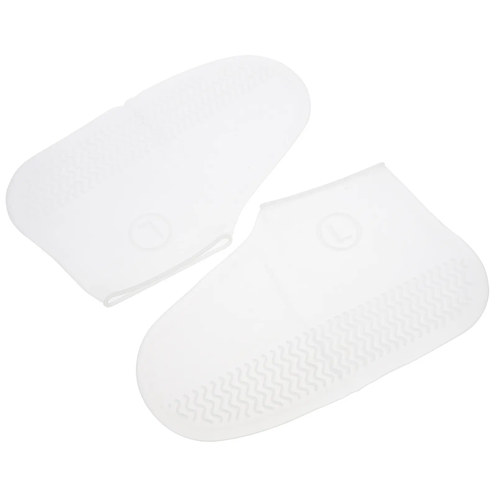 

1 пара противоскользящих водонепроницаемых чехлов для обуви из мягкого эластичного силикона, непромокаемые бахилы для поваров, официантов, путешествий, походов, пляжа, кемпинга