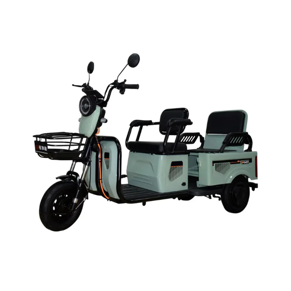 Leisure Electric Tricycle | Open Body | LED Headlights | Small Household Scooter