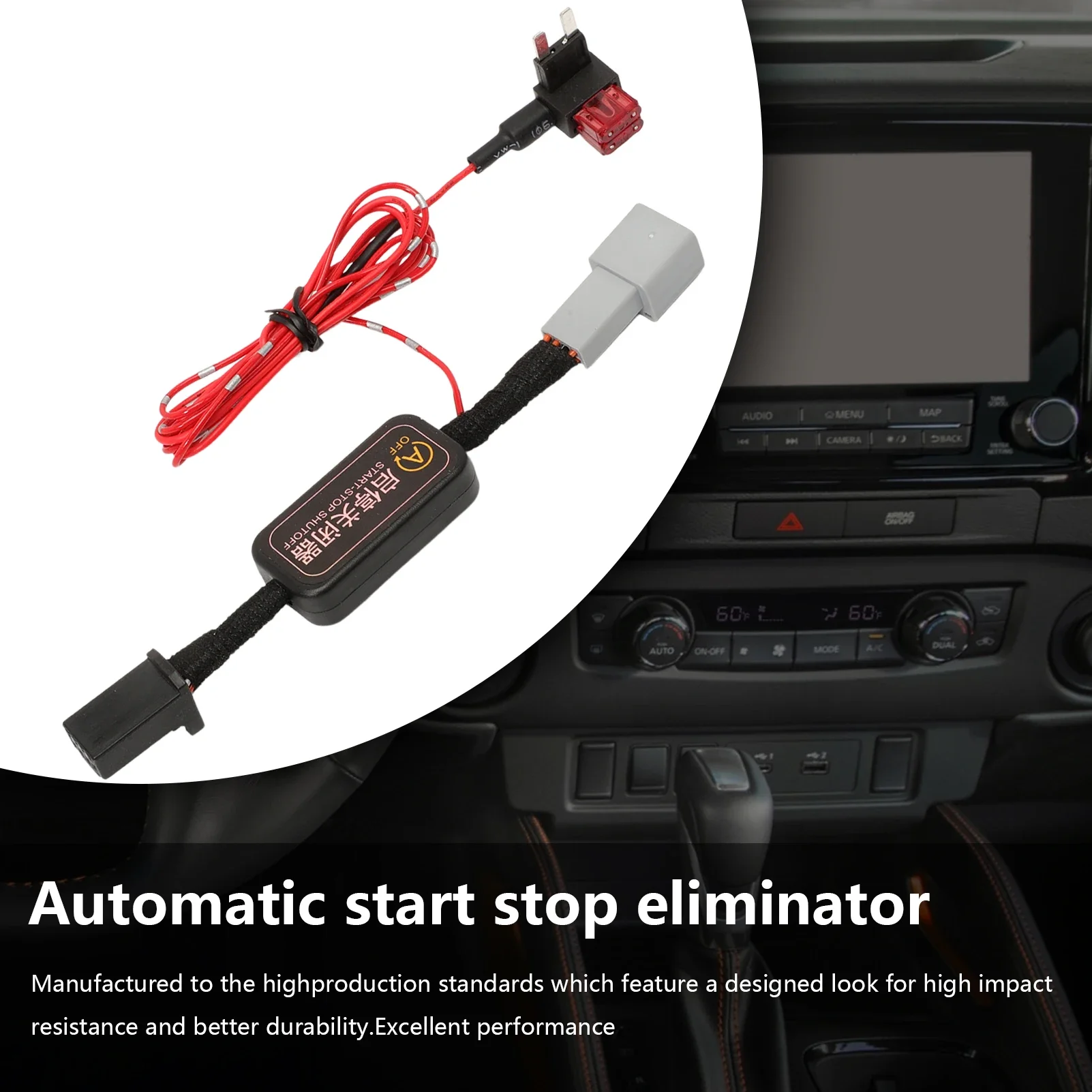 

Автоматическая система остановки и запуска двигателя, модуль кабеля автоматического отключения для пикапов Nissan Frontier 2023 2024+