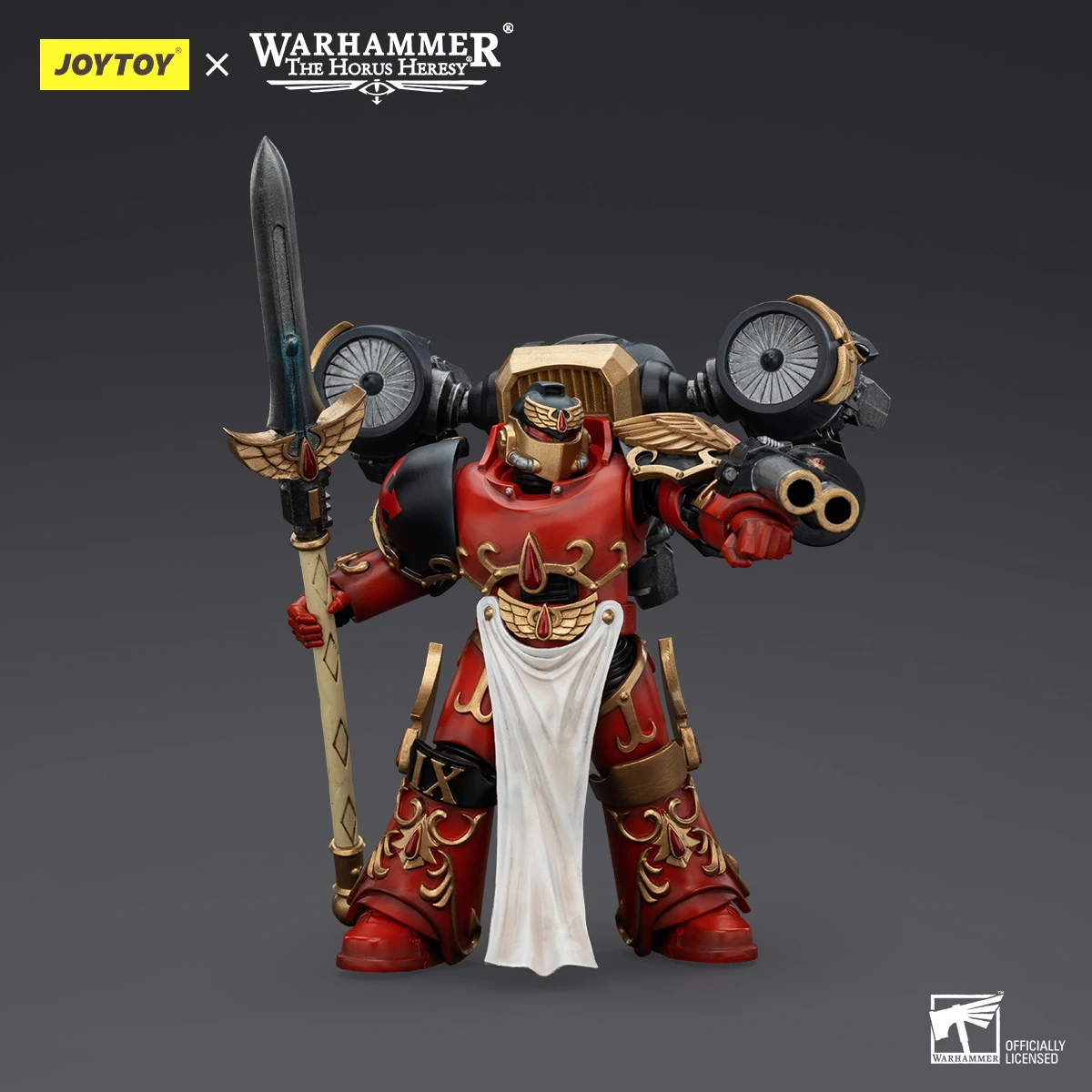

JOYTOY Warhammer "The Horus Heresy" Blood Angels Dawnbreaker Cohort Dawnbreaker Champion Action Figures Original Collection