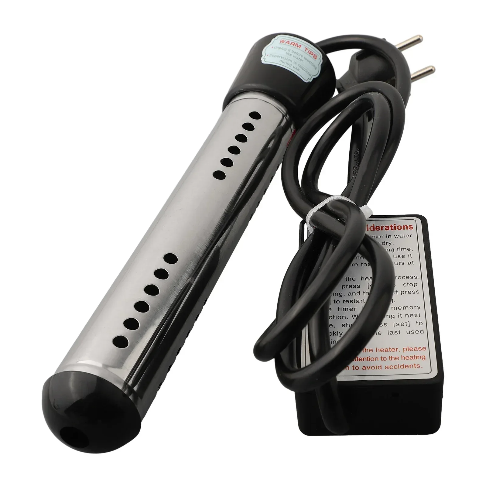 

Быстрый и простой водонагрев с электрическим нагревателем мощностью 3000 Вт. Конструкция погружной подвески для ровного распределения тепла.