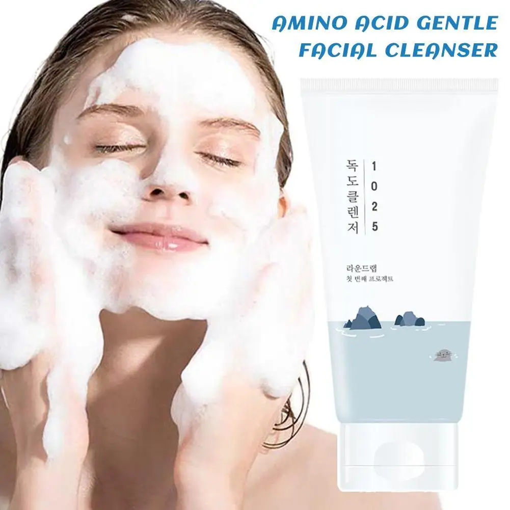 150ml Lotion Texture Facial Cleanser Gentle Clean Oil Control Moisturizing Soothing Repair Improve Skin Texture Facial Cleanser