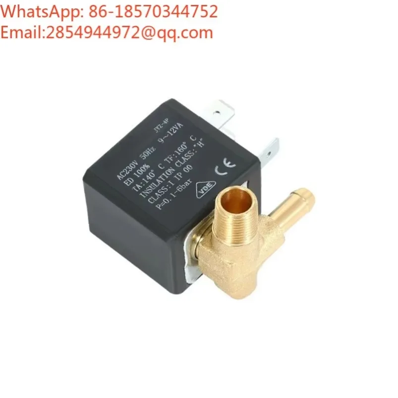 2027     JYZ-4P Normally Closed Solenoid Valve Water Valve Fluid Pipeline on/off Control Component