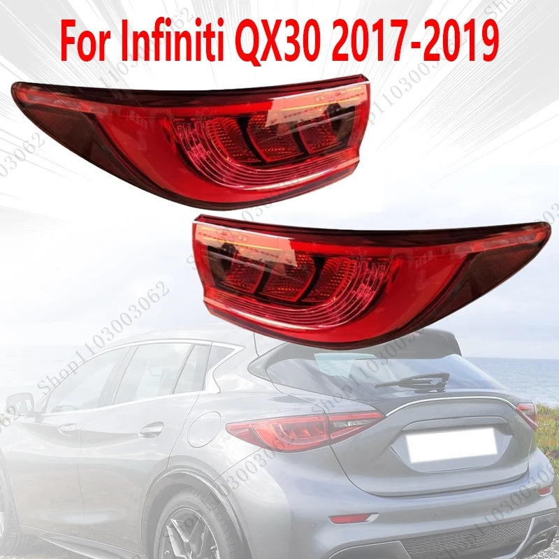 

LED Tail Lights For Infiniti QX30 2017 2018 2019 Car Rear Bumper Daytime Running Light Turn Signal Reversing Light Parking Light