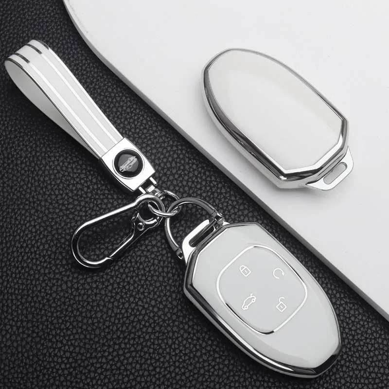 Custodia per Chiavi Auto in TPU per Trumpchi GAC GS8 Empow J11 J12 J13 J14 J15 J16 Emzoom GS7 GM8 GS5 GA6 GM6 GN8 E9 M8 Accessori Auto