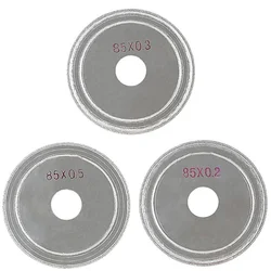 85mm Diamant Trennscheibe 0.2/0.3/0,5mm Ultra-dünne Sägeblatt Für Lapidare Stein Glas marmor Fliesen Schneiden Werkzeug