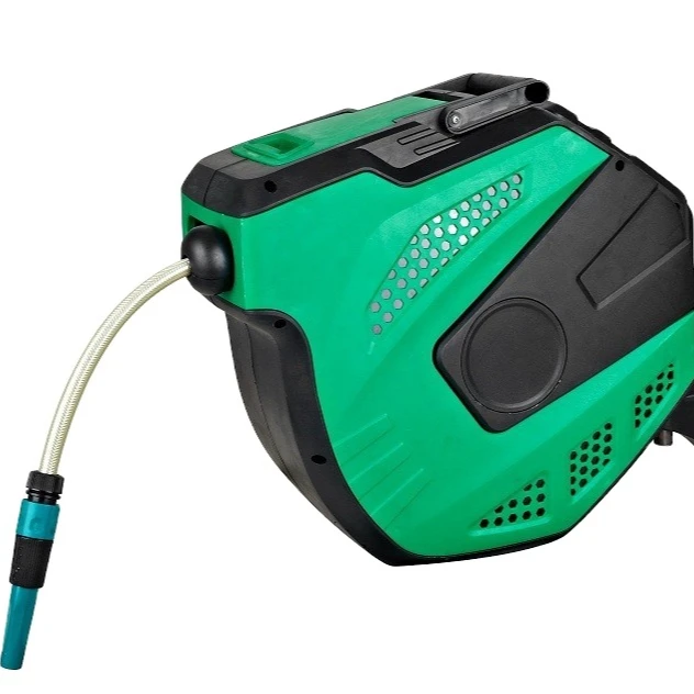 20m Auto PVC Water Hose Reel Gardening Water Pipe with Slow Retraction