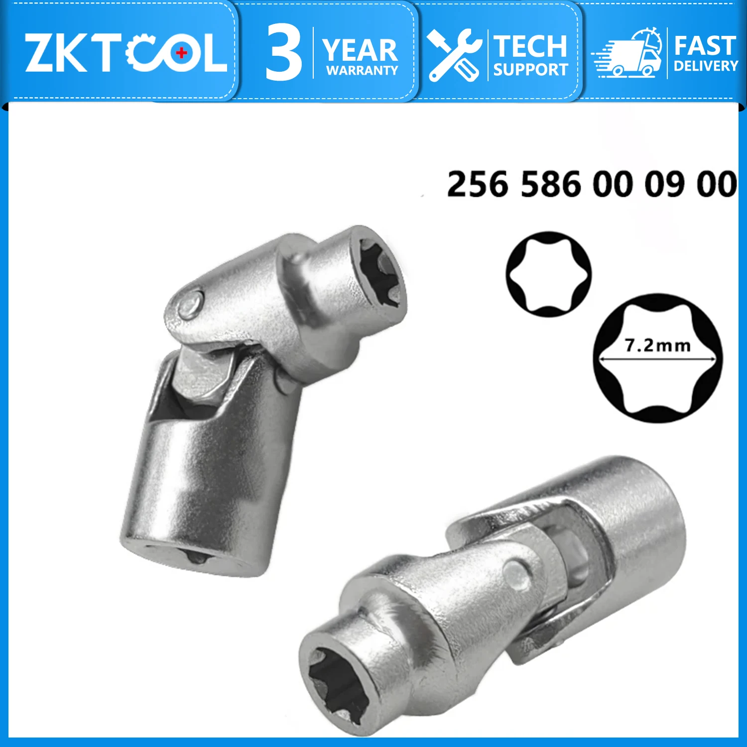 Engine ignition coil removal socket wrench tool E8 Vientiane socket suitable for Mercedes-Benz OEM 256256586002900