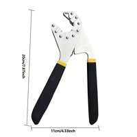 8-inch multi-function open magic wrench, hexagonal adjustable wrench, universal wrench, multi-purpose arc non-slip hand tool