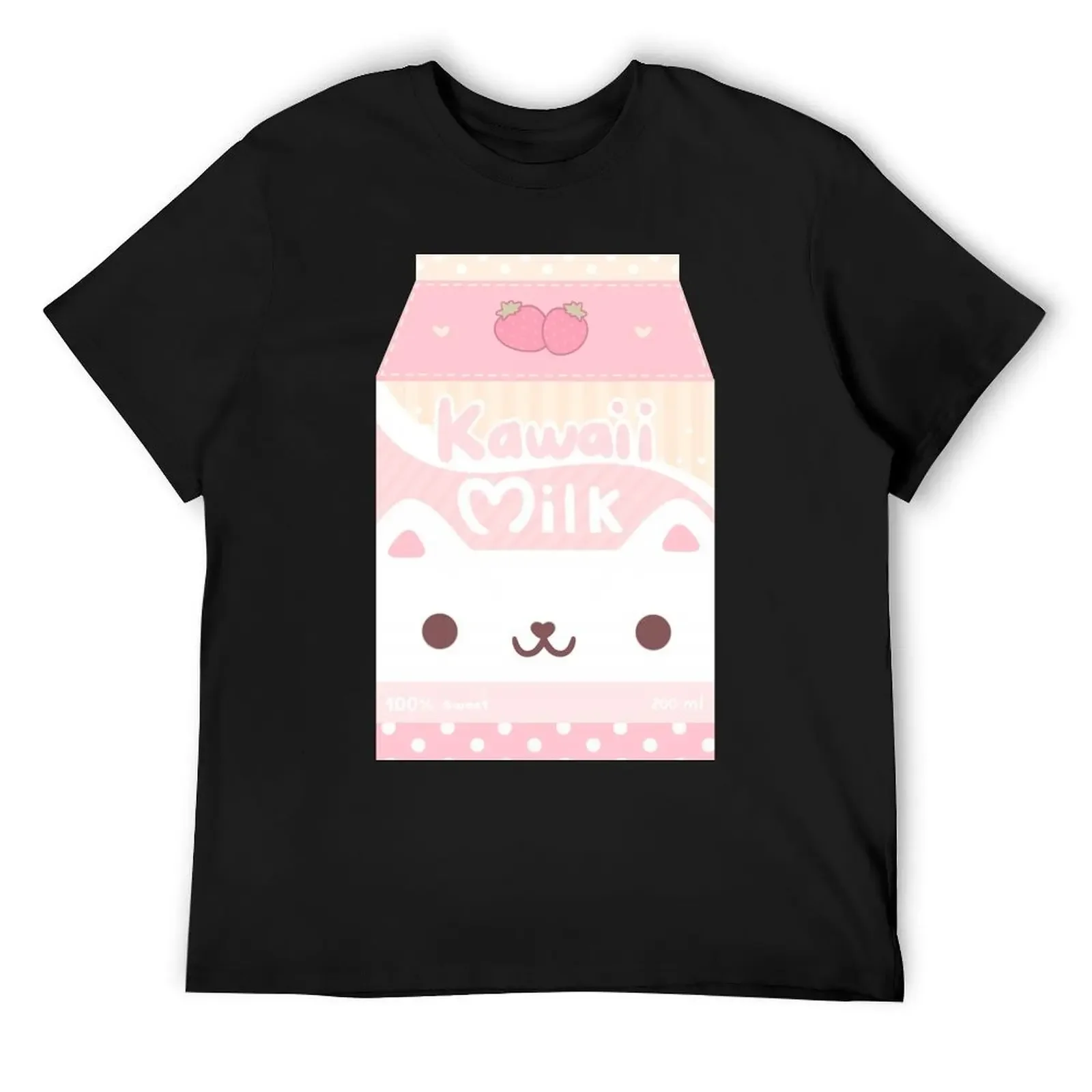 

Kawaii milk box T-Shirt graphic t shirt vintage quick drying fitted t shirts for men