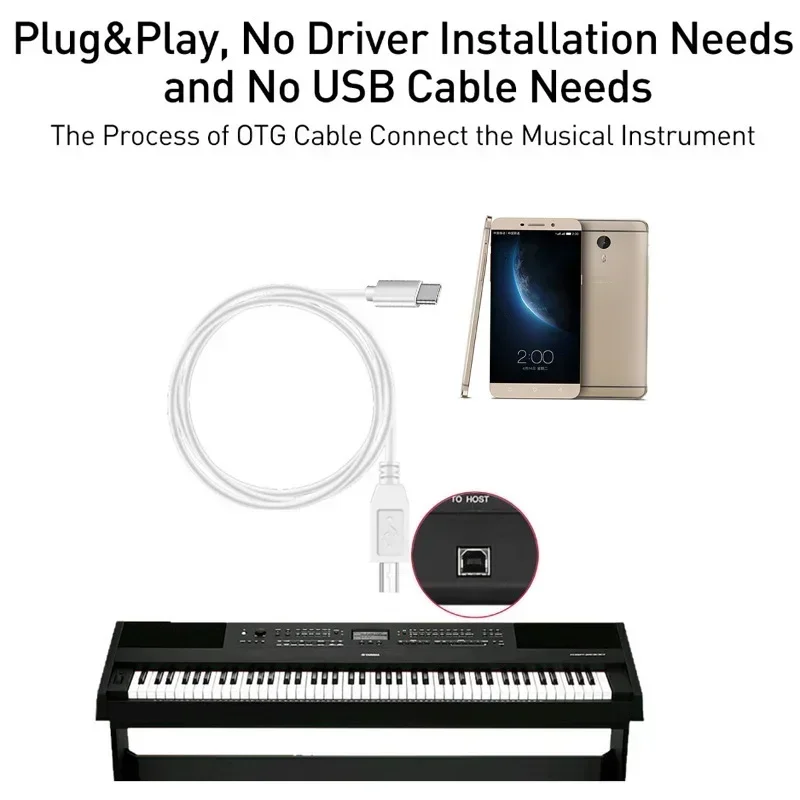 Type C To Piano Pho…