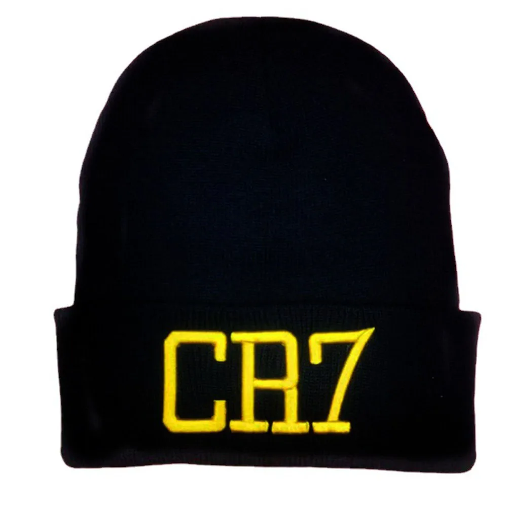 CR7 Beanies Knit Cap Winter Caps Skullies Bonnet Cristiano Ronaldo Winter Hats For Men Women Beanie Outdoor Sports Keep Warm Cap