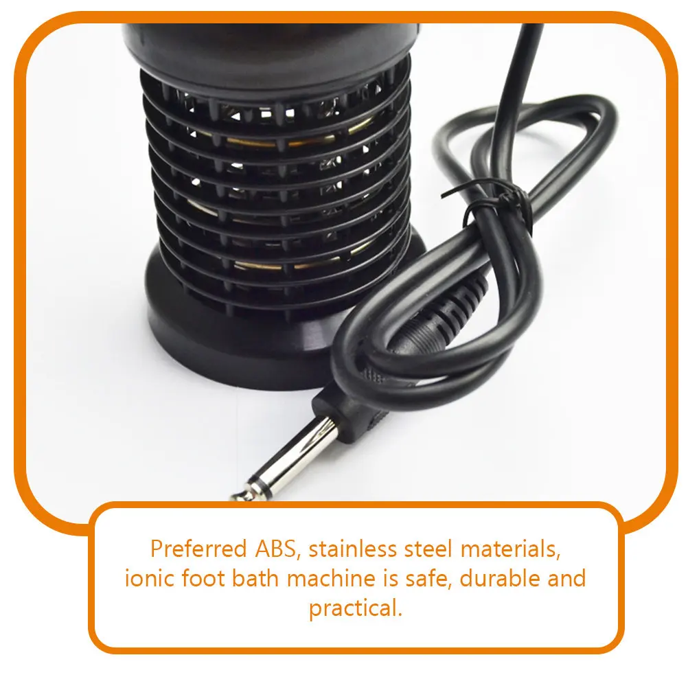 Foot Bath Ionic Coil Replacement Stainless Steel ABS Ion Array Compatible with Most Foot Spa Machines Boosts Circulation