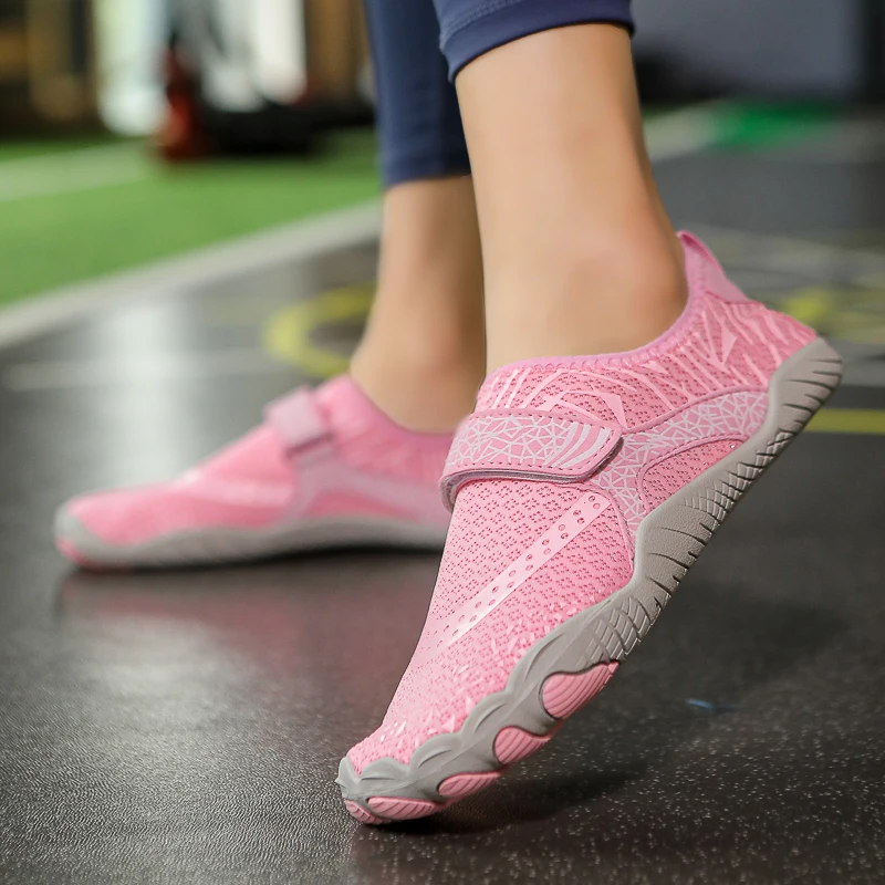 أحذية رياضية داخلية للنساء والرجال: صامتة، نعل ناعم، مضادة للانزلاق وممتصة للصدمات لليوجا والبيلاتس وحبل الطفر والقرفصاء #5
