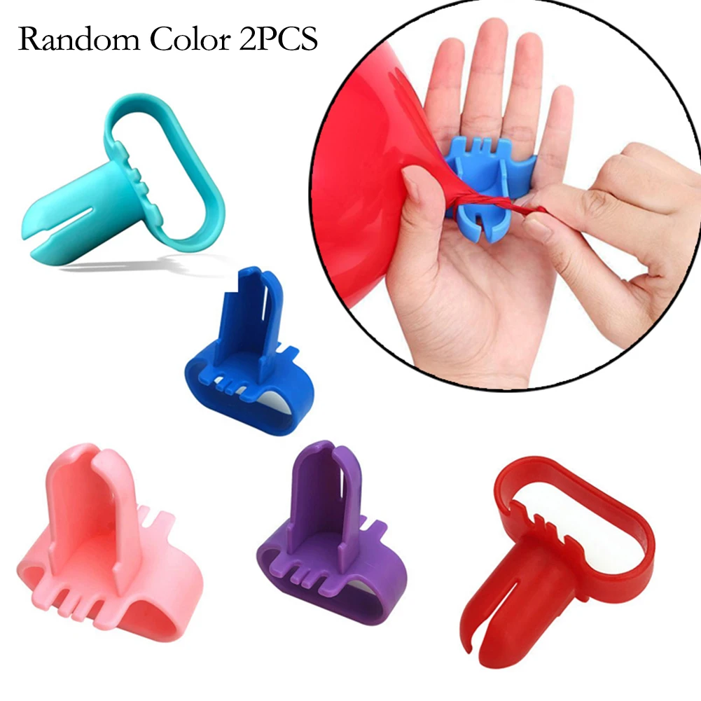 2Pcs Balloon Knotter Tied Balloon Tool Wedding Supplies Quick Balloons Knotter Knot Tying Balloon Tie Party Tools Accessories