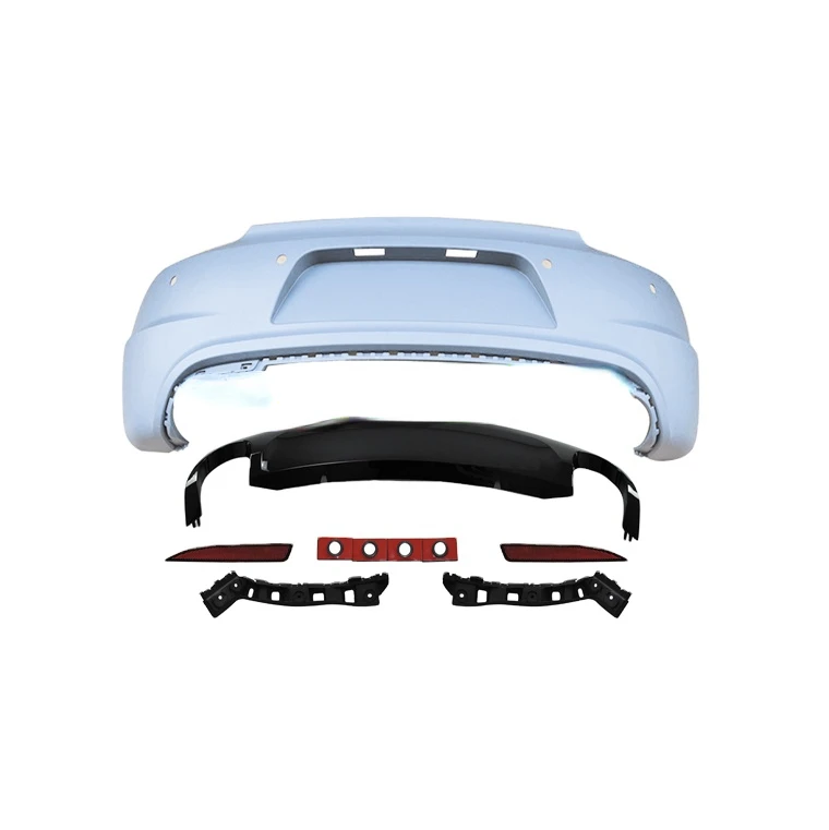 For V W SCIROCCO front bumper assy for tuning parts PP Material 2009-14 auto rear spare parts car body kits