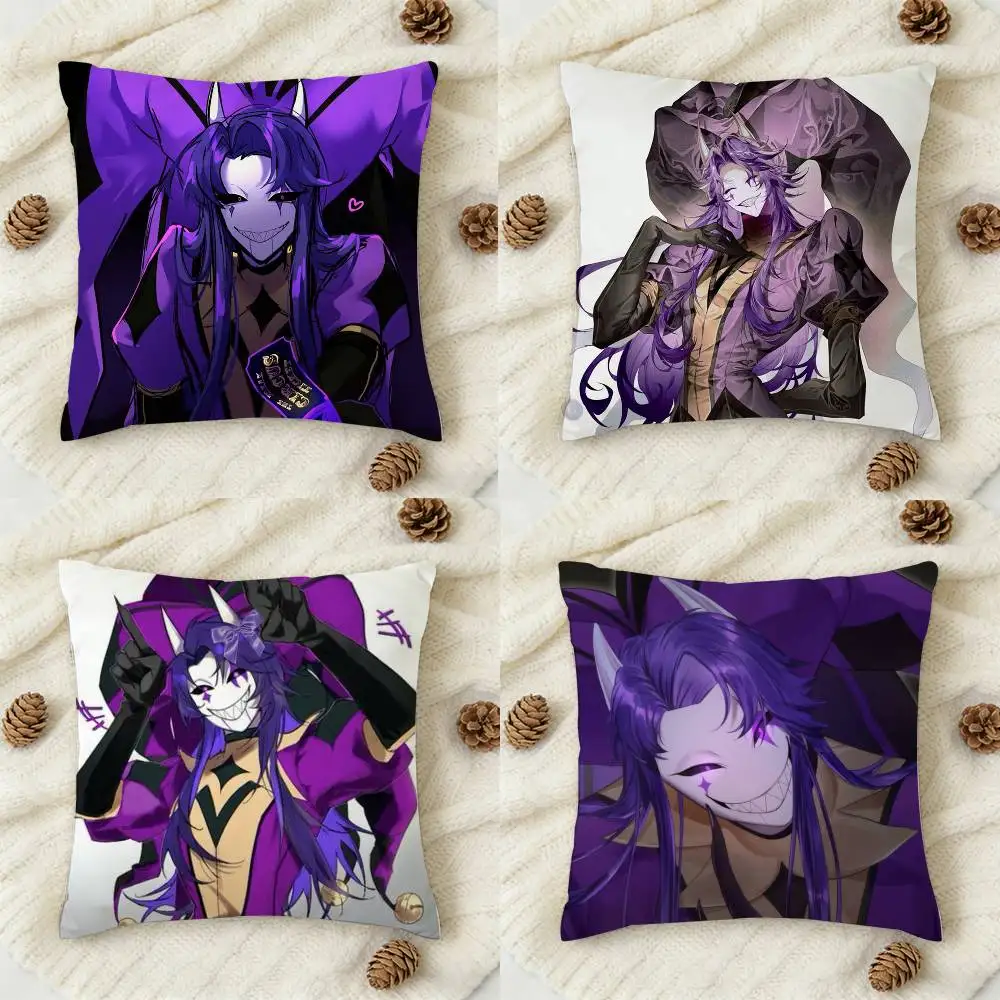 

Jester Double-sided Printed Square Decorative Cushion Cover for Sofa Living Room Home Decor