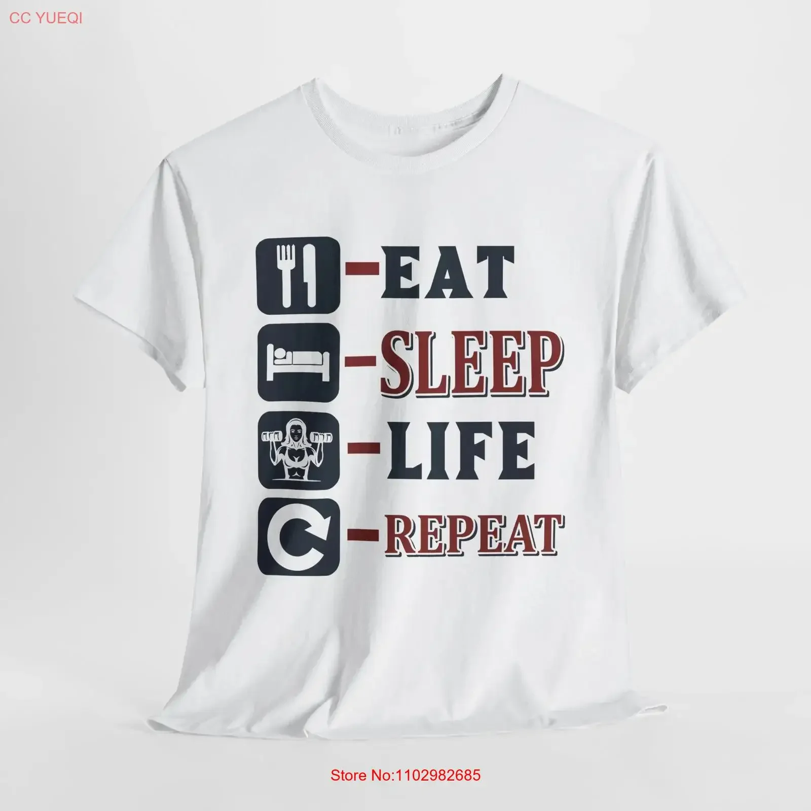 Camiseta Conquer The Iron, motivación para el gimnasio, entrenamiento, fitness, vintage, lavada, versátil, elegante, transpirable, a la moda, unisex