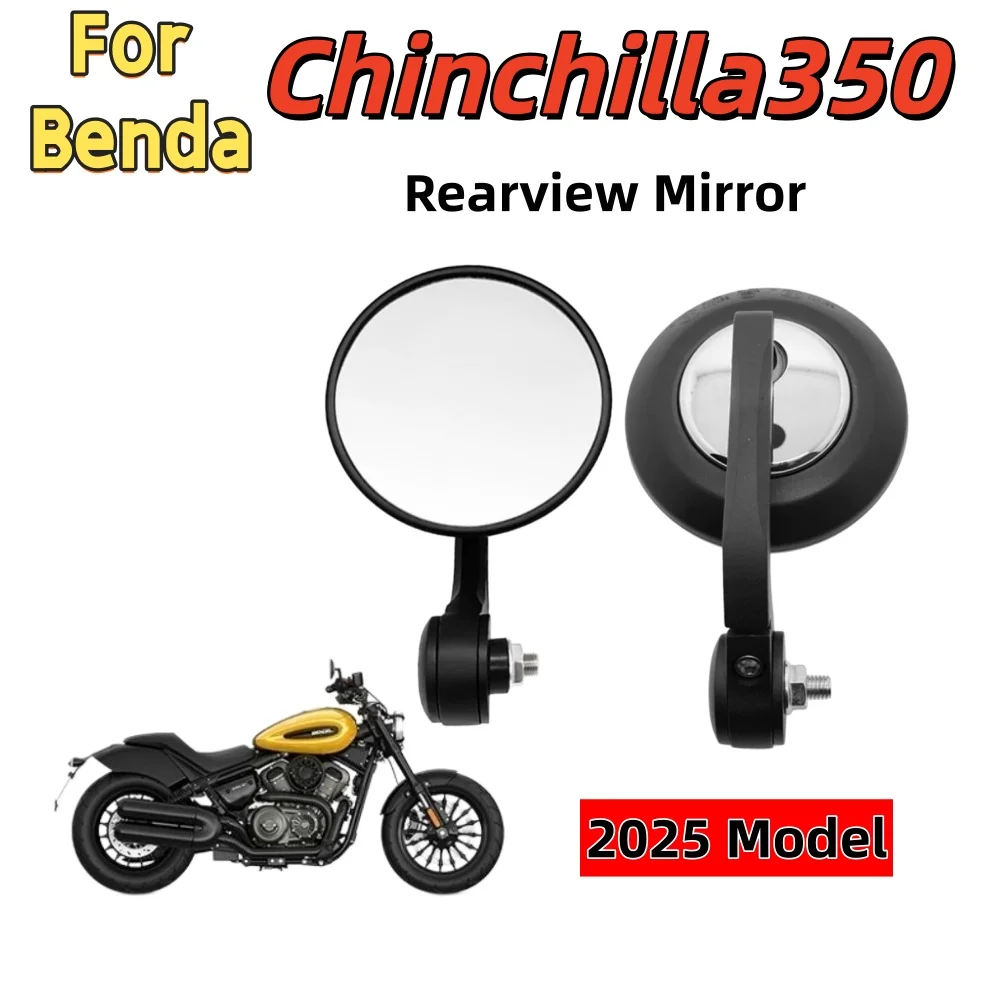 Original rearview mirrors for 25 Benda Chinchilla 350 models, including handlebar mirrors and left/right reversing mirrors.