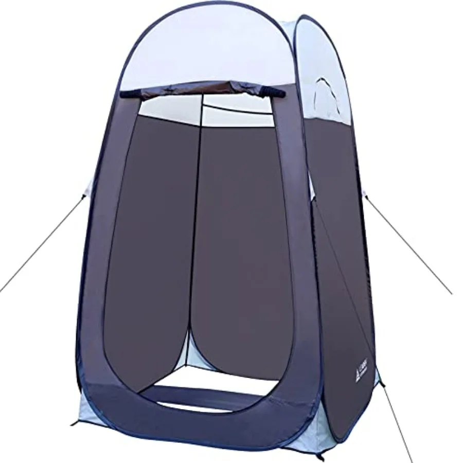 

Pop Up Shower Tent Dressing Changing Room Privacy Portable Camping Shelters 4' x 4' x 78" H Extra-Large Space