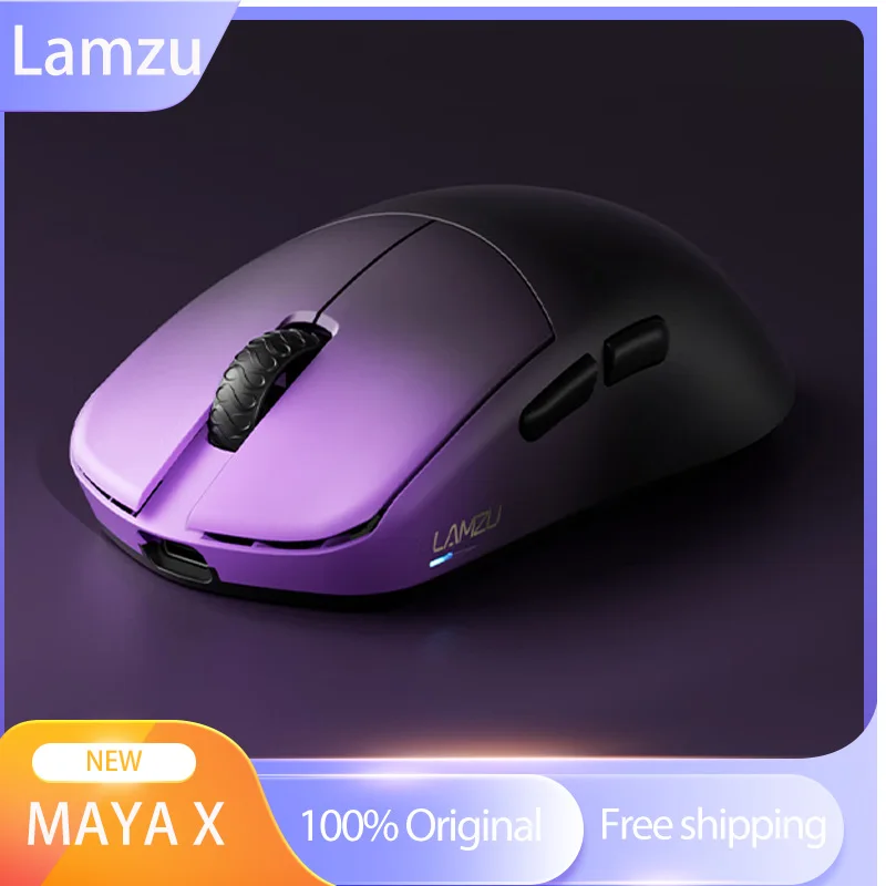 NEW Lamzu MAYA X Gaming Wireless Mouse Original PAW3950 Nordic52840 8K Dongle Included 750IPS 30K DPI 2.4G laptop gifts