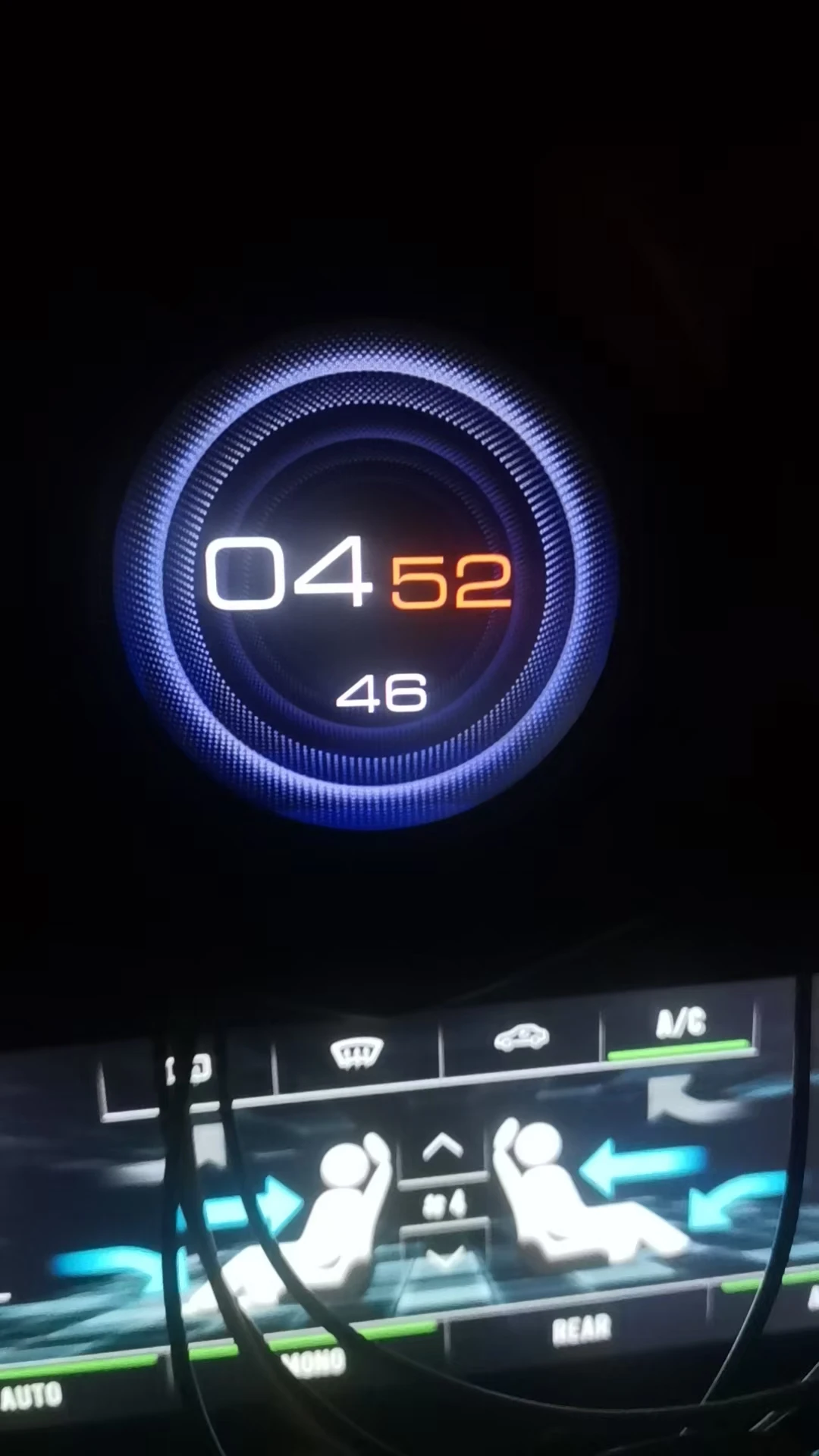New Upgrade 2025 LCD Car Stopwatch For Maserati GT 2007-2015 LCD Clock Upgrade Watch