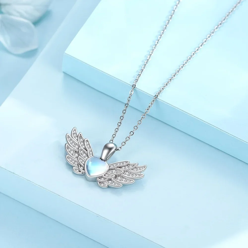 Angel Wings Pendant Necklace, Jewelry, Valentine's Day Gift Anniversary Party Gifts, Jewelry, Niche Style Hot List, Bestselling