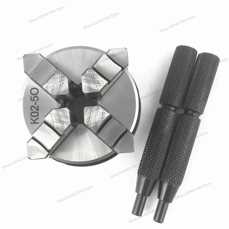 For Four-jaw Self-centering Hand-tight Chuck K02-63 M14 Woodworking Mini Chuck