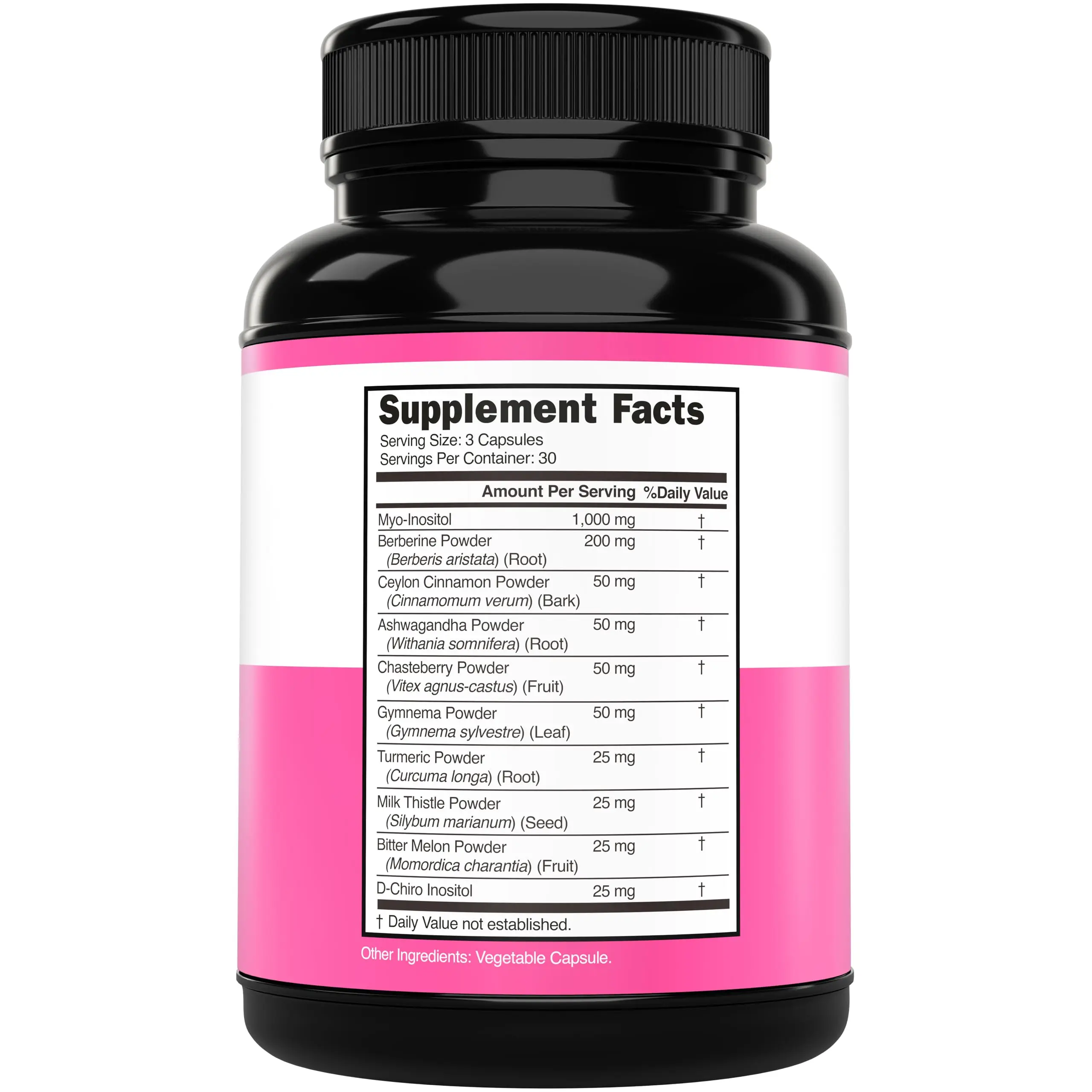 Inositol and D-Chiro-Inositol with Folic Acid,Help Improve,Promate Immune System and Support Overall Female Health
