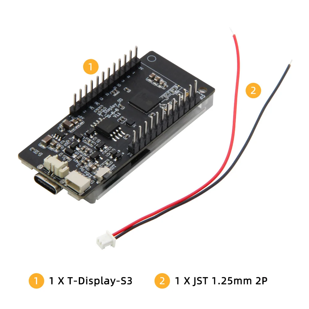 LILYGO® T-Display-S3 ESP32-S3 1,9 zoll ST7789 LCD Display Entwicklung Bord WIFI Bluetooth 5,0 Wireless Modul 170*320 Auflösung