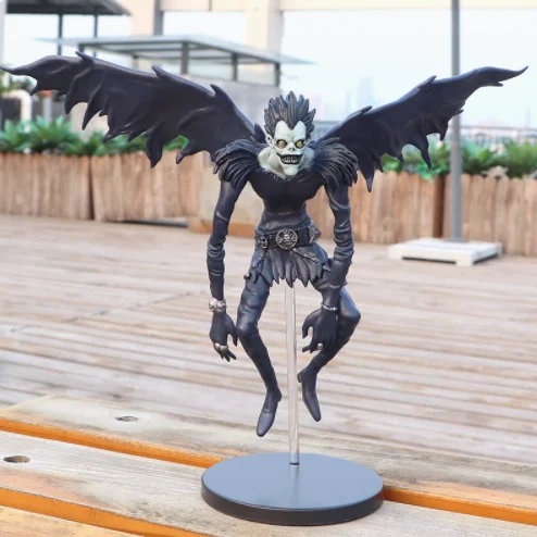 

[New] Cool 18cm Anime Death Note Deathnote Ryuuku PVC Action Figure toys Garage Kit Collection Model Toy Doll boy birthday gift