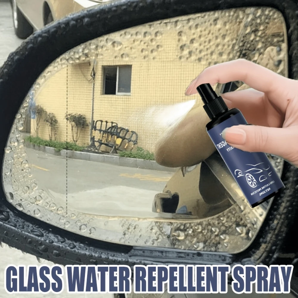 Nano Coating Spray That Is Waterproof for Car Windows, Mirrors, And Glass - a Rain Repellent for Glass That Improves Visibility