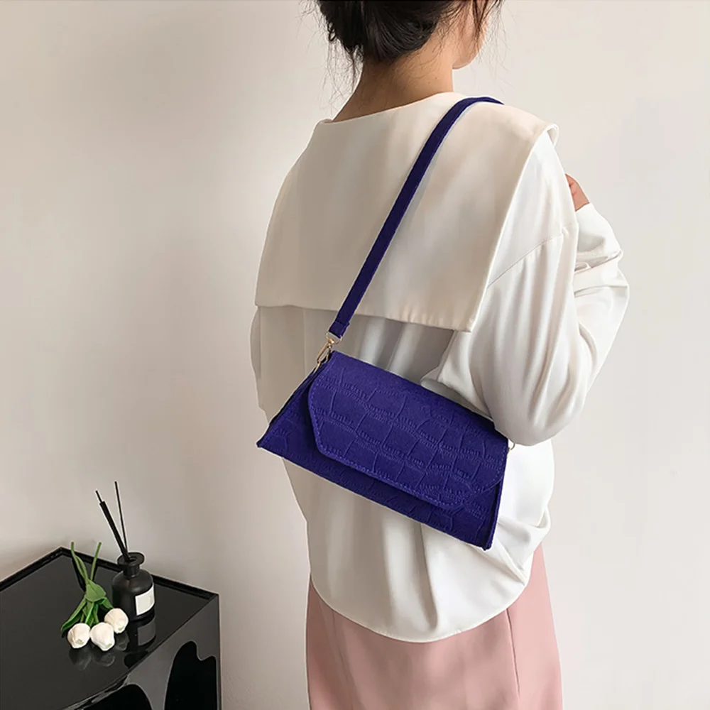 Bolsos de hombro con patrón de cocodrilo para mujer, bolso de mano con asa pequeña, bolso de mano femenino de lujo con monedero