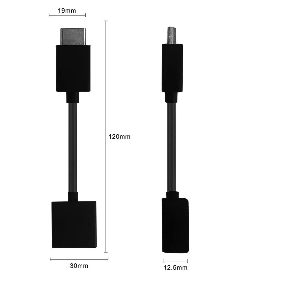 Extensión HDMI macho a hembra – Cable extensor compacto - imagen 3