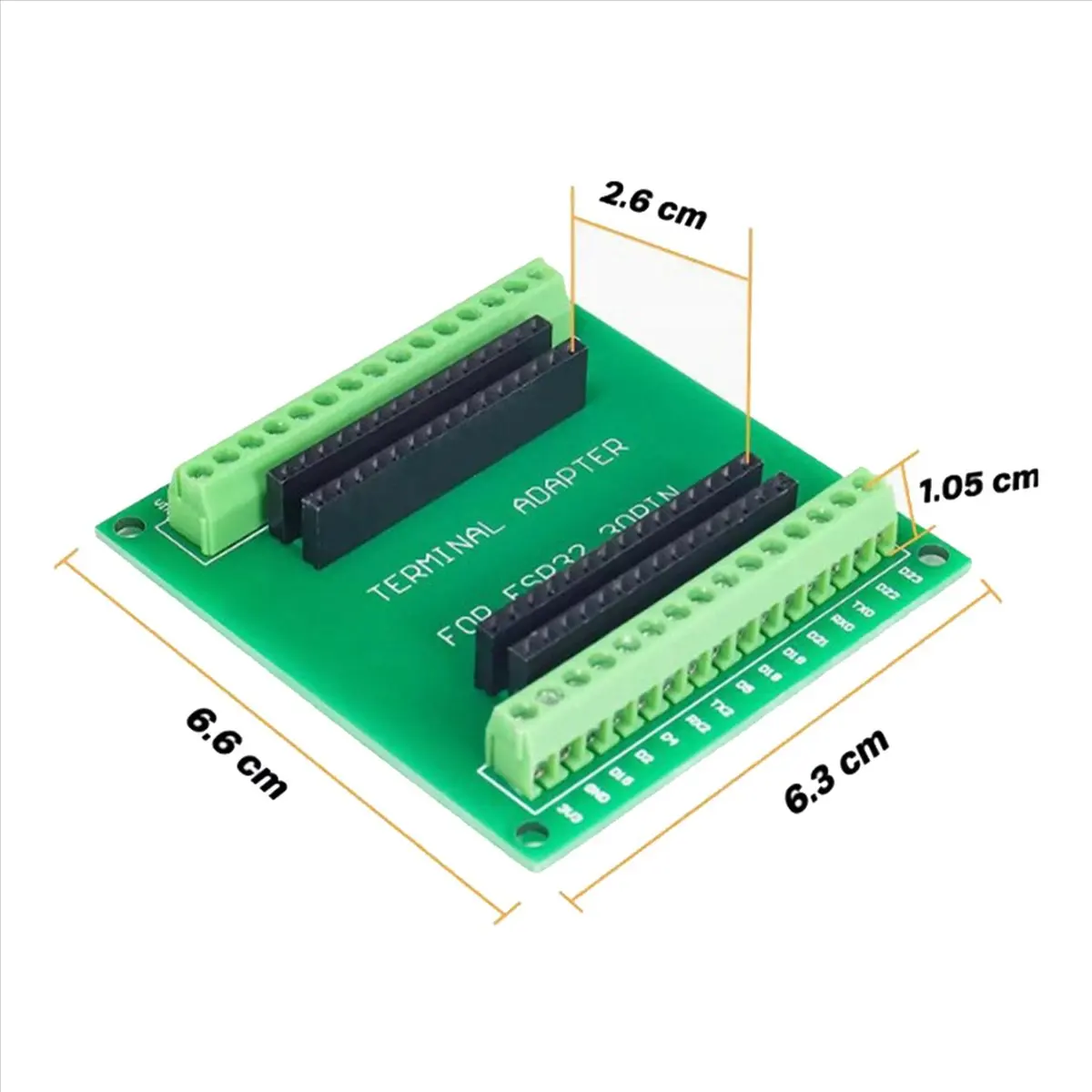 

[ABDH] 2X ESP32 Development Board Wireless Blutooth Module Ultra-Low Power Consumption Duals Core 30Pin ESP32 GPIO Board