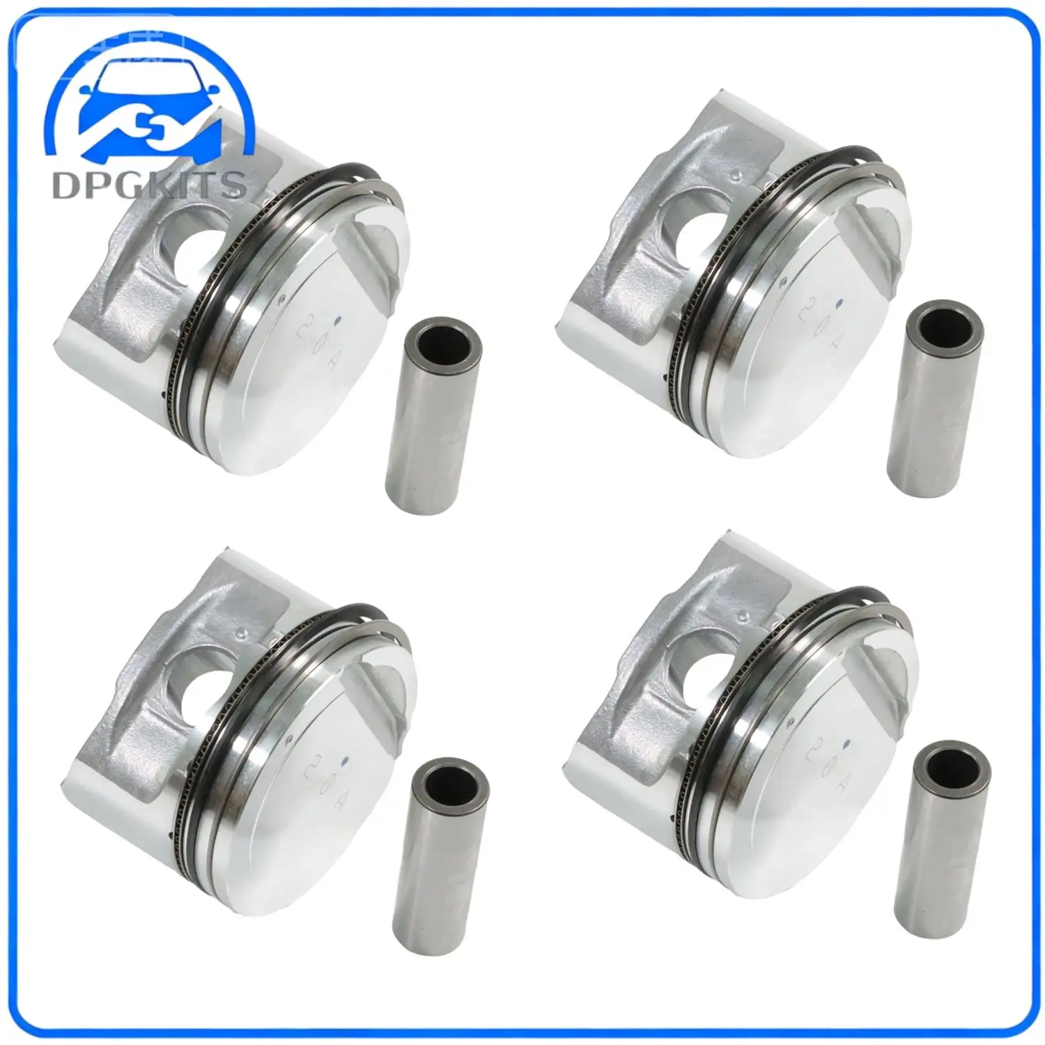 

DPGKITS 4pcs Engine Pistons Rings Set 23410-23710 For 2000-2012 Hyundai Kia G4GC 2.0L Engine Pistons Rings Rods & Parts