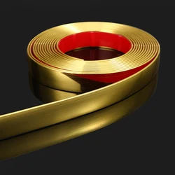 1 roll of 3 meters, wall decorative tape, 2cm wide type, European style self-adhesive light luxury decorative lines, PVC materia