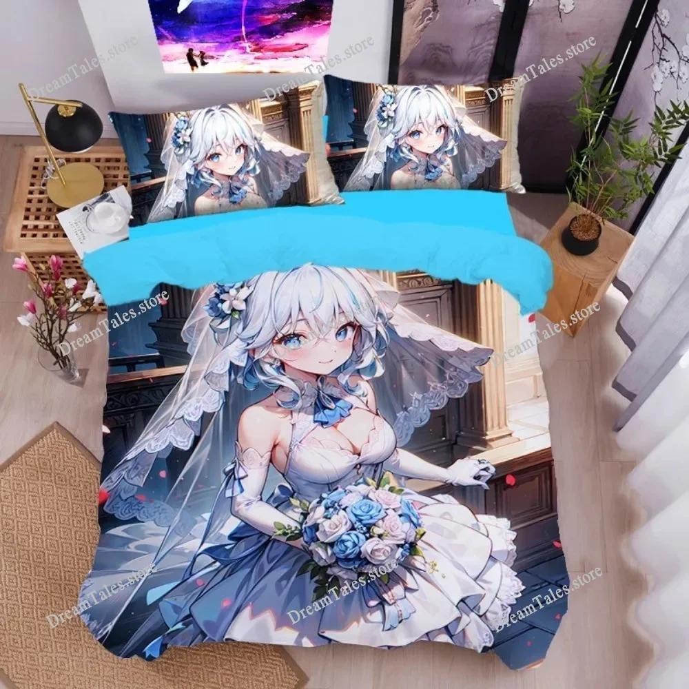 

Anime Character,Microfibre Bedding Sets,Children'sBirthday Gift with Zip Room Decor Duvet Cover for Teenagers Adult Duvet Cover