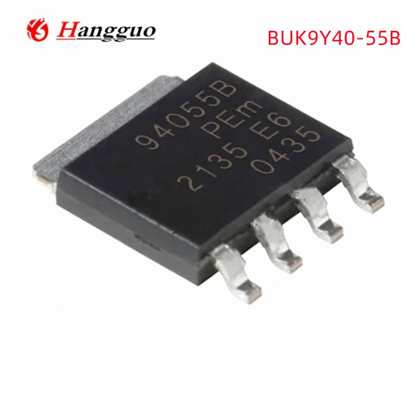 20pcs/Lot BUK9Y40-55B 94055B  SOT-669  55V 26A For Automotive Voltage Regulator Control Circuit IC Chip