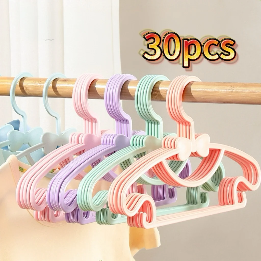 Portable Plastic Hanger for Children, Baby Hangers, Coats Storage, Closet Organizer, Kids Clothes Hanger Racks, Home Display