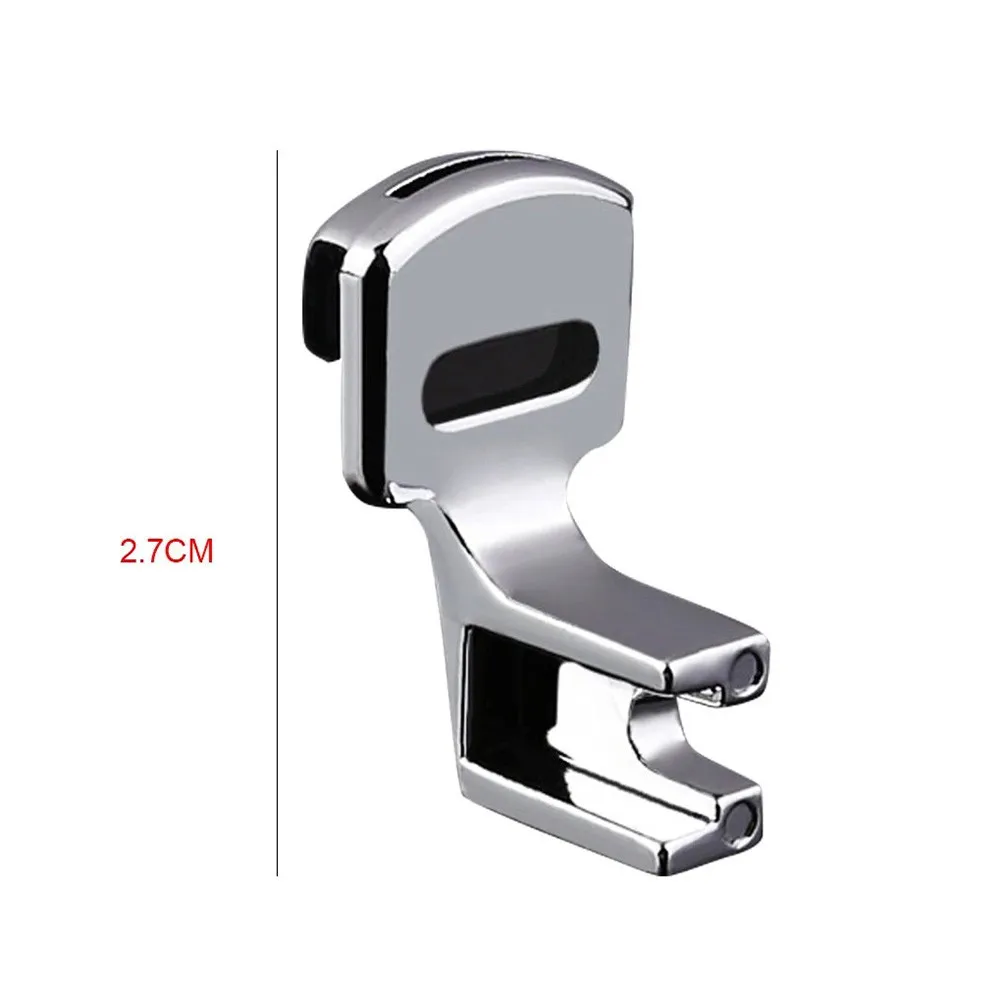 Ruffle Presser Foot Shirring Gathering Foot Silver Solid Shinny Stainless Steel 2.7*2.0*1.5cm Machine Accessories