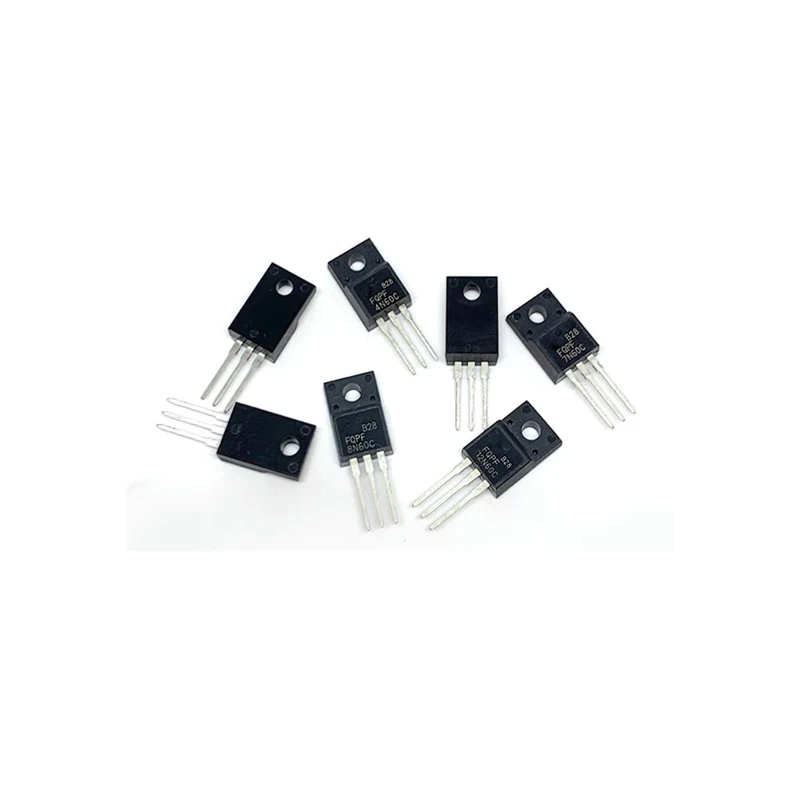 5PCS  FQPF4N60C 4N60C 4N60 TO-220 MOSFET 4A 600V