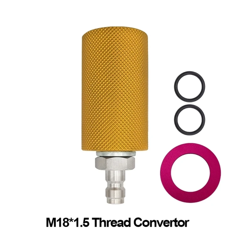 Adaptador manguera refrescos, adaptador máquina, material aleación aluminio para máquinas bebidas