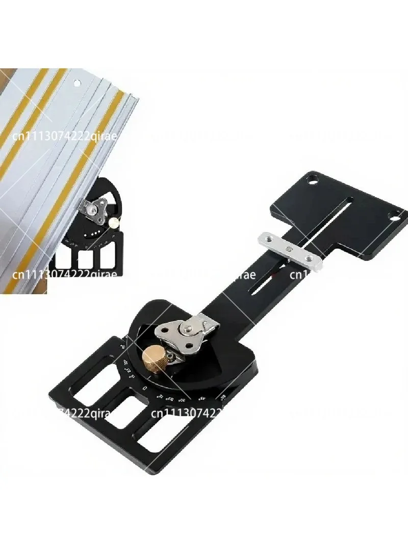 Adjustable Woodworking Track for Electric Circular Saw Cutting