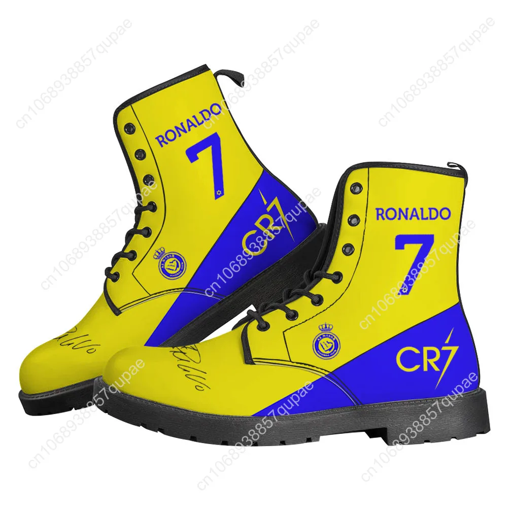 Cristiano Ronaldo Boots Mens Womens Teenager CR7 Shoes Casual Boot Hot Movie Outdoor Light High Quality Couple Customize Shoe