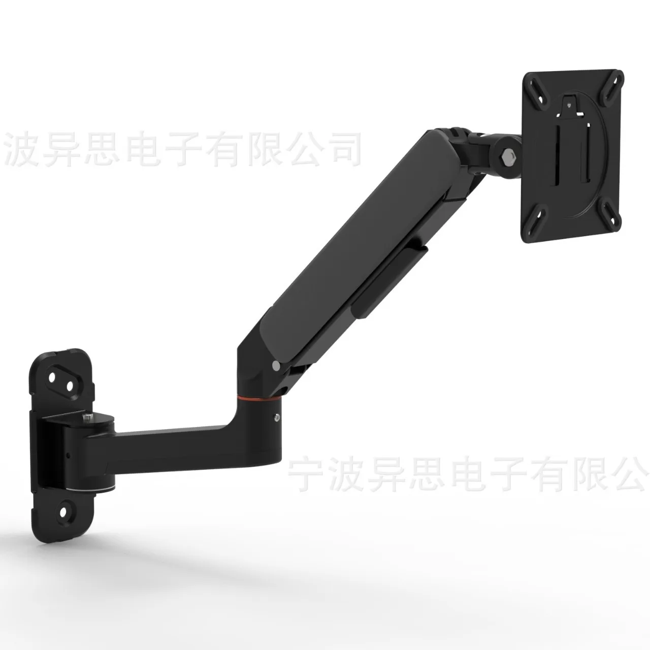 Single Arm Gas Spring Monitor Stand Model-M Fits Inch Holds Up To Lbs Kg Vesa X Height Adjustable Full Motion Swivel