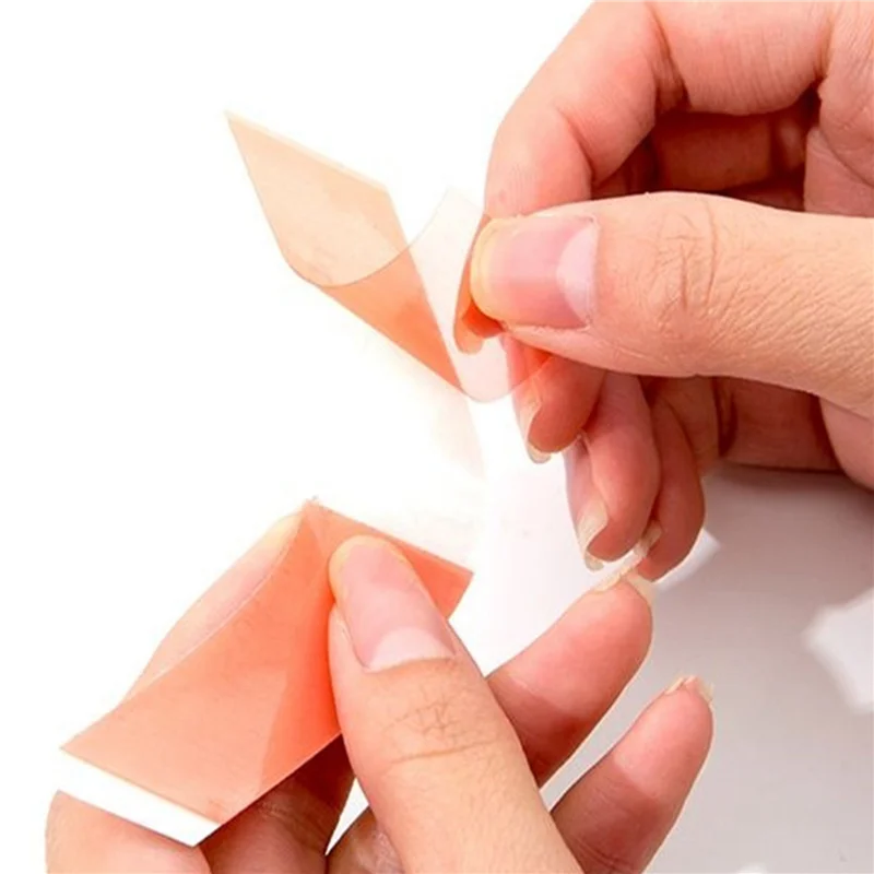 【Buyers】108Pcs/Lot Duo-Tac Super Strong Hair Wig Tape Double Adhesive Extension Strips Waterproof For Toupee Lace Wigs Film C